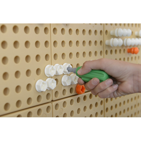 MASTERKIDZ Hand Tools 6 Pieces Screwdriver Wrench - STEM Science and Education Board