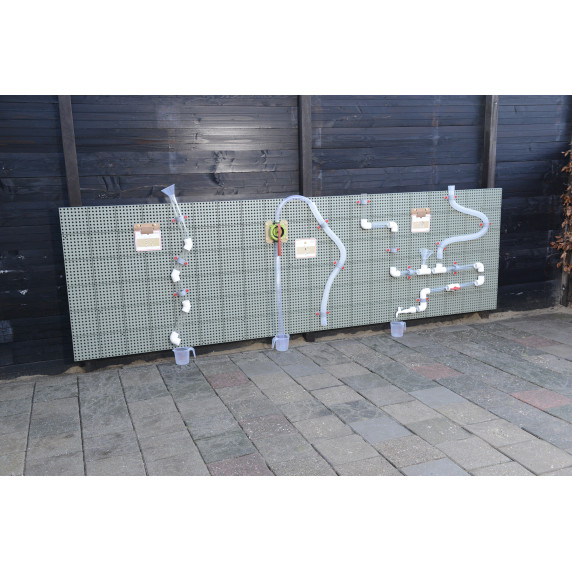 MASTERKIDZ Wall Panel Science Board Creative STEM Outdoor Board + Mounting Panel 120x80cm