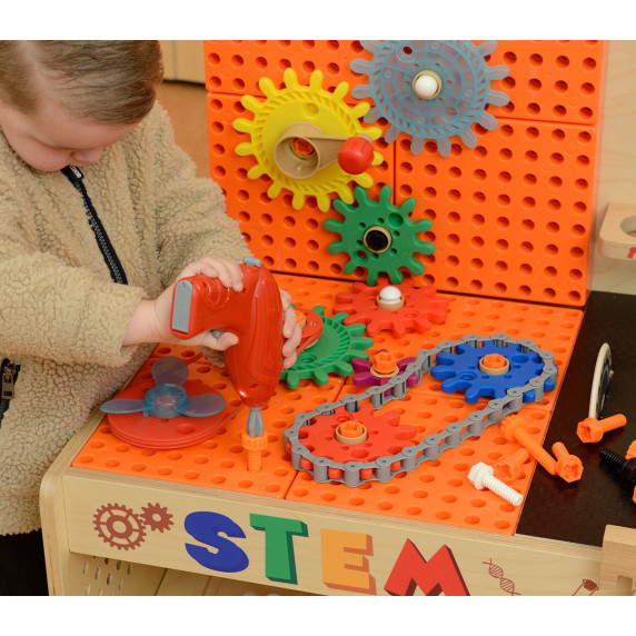 MASTERKIDZ STEM Workbench Accessory Set 111 pcs.