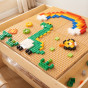 MASTERKIDZ Set of 4 Panel Overlays for Building with Small Blocks