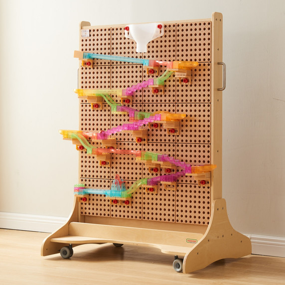 MASTERKIDZ Freestanding STEM Creative Learning Board 125 x 86 + Accessories Set