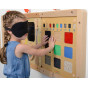 MASTERKIDZ Educational Board Recognition of Materials Textures Sense of Touch