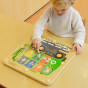 MASTERKIDZ Magnetic Board Waste Sorting Montessori Recycling Truck