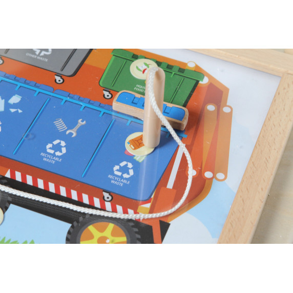 MASTERKIDZ Montessori Waste Sorting Educational Board