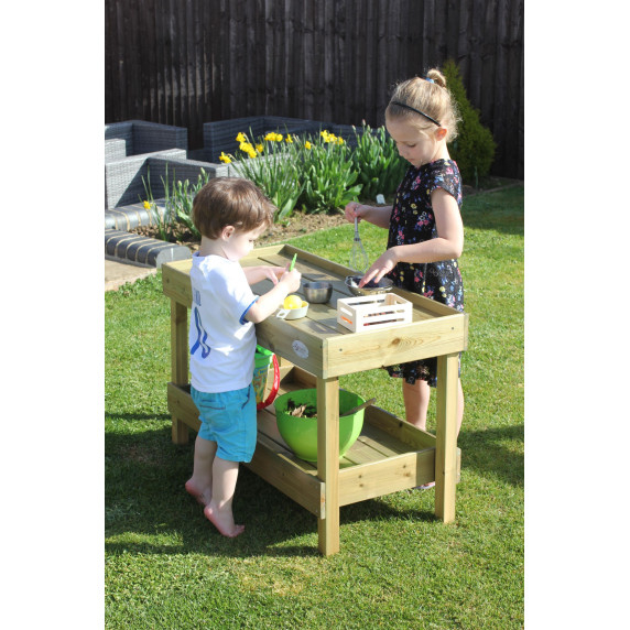 CLASSIC WORLD EDU Wooden Kitchen Countertop Kitchen Accessories Cabinet Playground