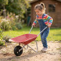 CLASSIC WORLD EDU Metal Garden Wheelbarrow for the Garden Beach Sandbox
