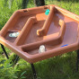 MASTERKIDZ Hexagonal Sand and Water Play Table Adjustable