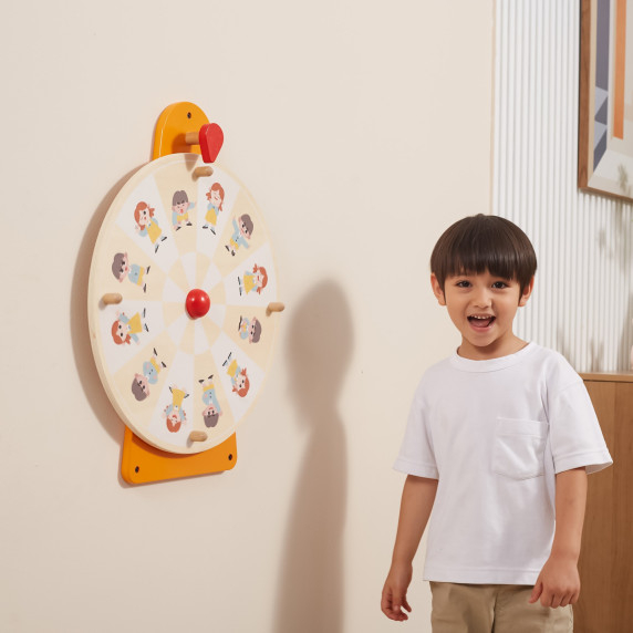 VIGA Wall Board Circle Show Emotions FSC Montessori Certificate