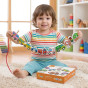 VIGA Wooden Blocks Wooden Interlacing Lace Cars