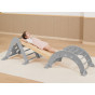 VIGA Wooden Slide Straight Climbing Wall