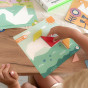 TOOKY TOY Tangram Puzzle Puzzle for Children Learning Shapes Figures Shapes 18 pcs.