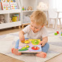 VIGA Wooden Puzzle with Pins Vegetables
