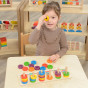 MASTERKIDZ Montessori Learning to Count and Color Puzzle Sorter