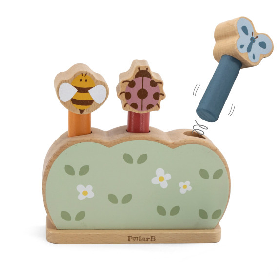 VIGA PolarB Wooden Jumping Animals Jumping Garden