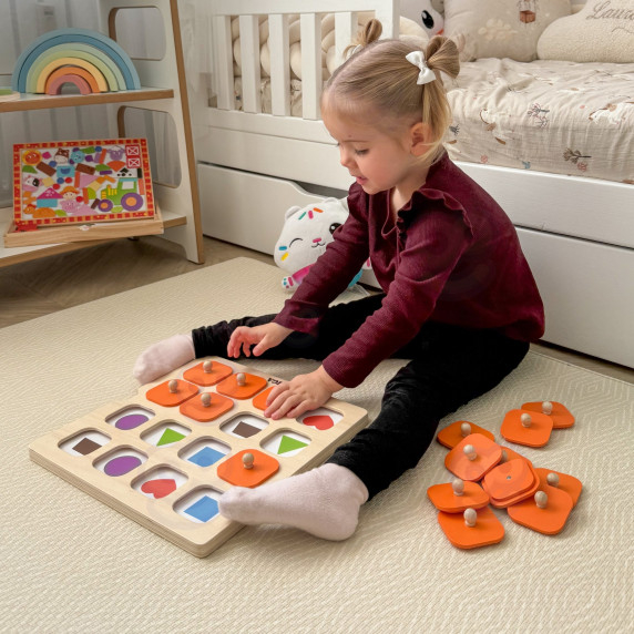 Viga Memory Guess the Pictures Memory Game 10 Montessori Cards