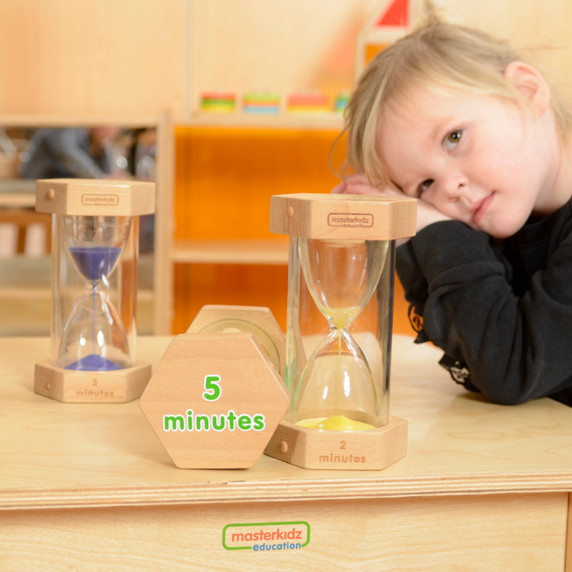 MASTERKIDZ Hourglass Set - Learning About Time