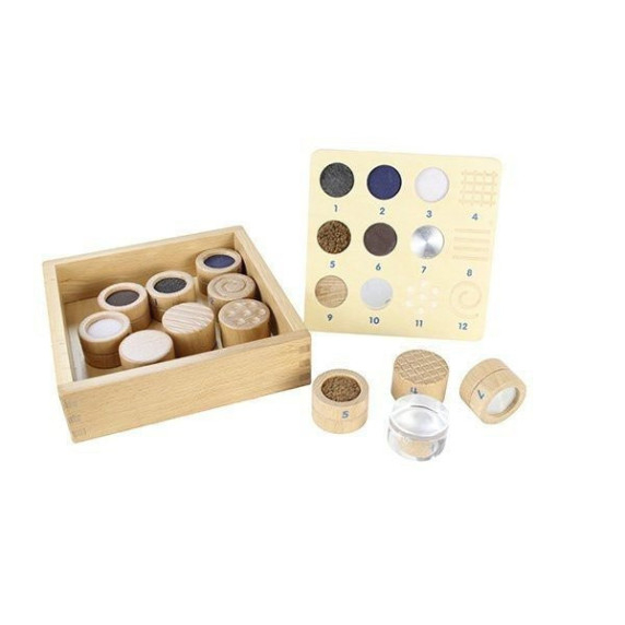 Guess by Touch Material and Texture 12 Montessori Elements