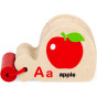 VIGA Wooden Montessori Alphabet and English Learning Book