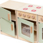 VIGA PolarB Wooden Kitchen Set XL Washing Machine, Stove, Dishwasher - Green