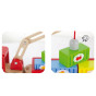 VIGA Wooden Crane with Containers