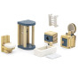VIGA PolarB Dollhouse Bathroom Furniture Set