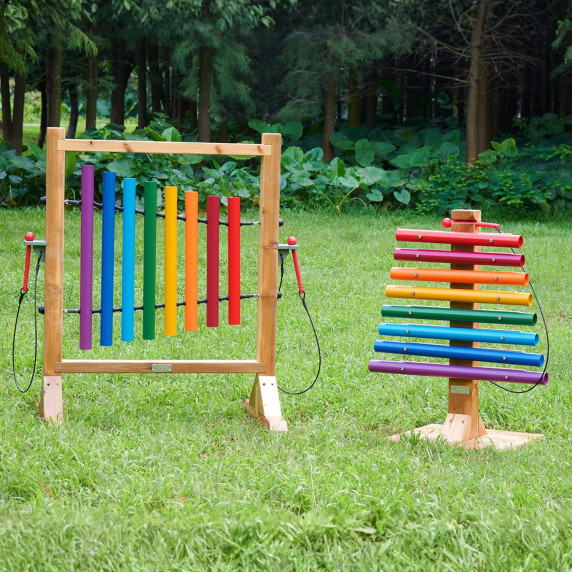MASTERKIDZ Rainbow Music Tower Tubular Bells Xylophones