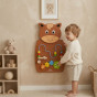 VIGA Wooden Manipulative Board Horse FSC Montessori Certificate