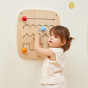 VIGA Wooden Manipulative Sensory Maze Board
