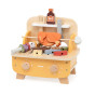 VIGA Wooden BBQ Grill Set
