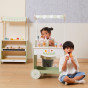 VIGA PolarB Wooden Ice Cream Stand Mobile Ice Cream Parlor