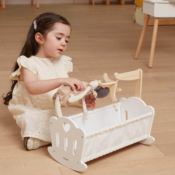VIGA PolarB Wooden Doll Cradle