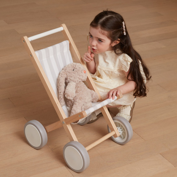 VIGA Wooden Doll Stroller