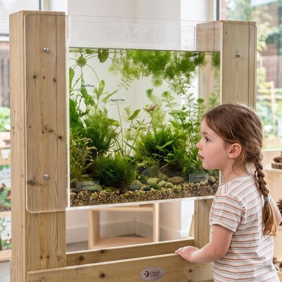 CLASSIC WORLD EDU Educational Experiment Kit for Observing Fish and Plants
