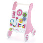 Viga Toys Wooden Pusher Educational Pink Montessori