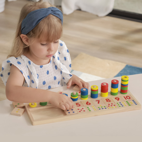 VIGA Wooden Abacus of Thales Creative Montessori Counting Machine