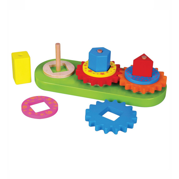 Viga Wooden Educational Shape, Color and Pattern Sorter