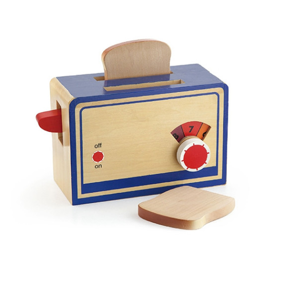 VIGA Wooden Kitchen Toaster For Children Household Appliances Toasts