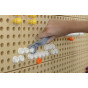 MASTERKIDZ Colorful Screws for Creative Science STEM Board 512 Pieces Mix Colors
