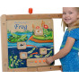 MASTERKIDZ Flex Montessori Wall Board Life Cycle of a Frog