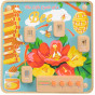 MASTERKIDZ Bee Life Cycle Flex Montessori Wall Board
