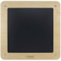 MASTERKIDZ Double-Sided Chalk and Dry Erase Board 2 in 1 Educational Wall Board Flex