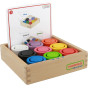 MASTERKIDZ Colorful Wooden Blocks and Round Cups