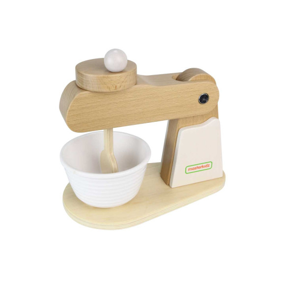 MASTERKIDZ Wooden Kitchen Mixer for Kids