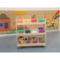 MASTERKIDZ Shelf on Wheels - 3 Shelves for STEM Board Accessories