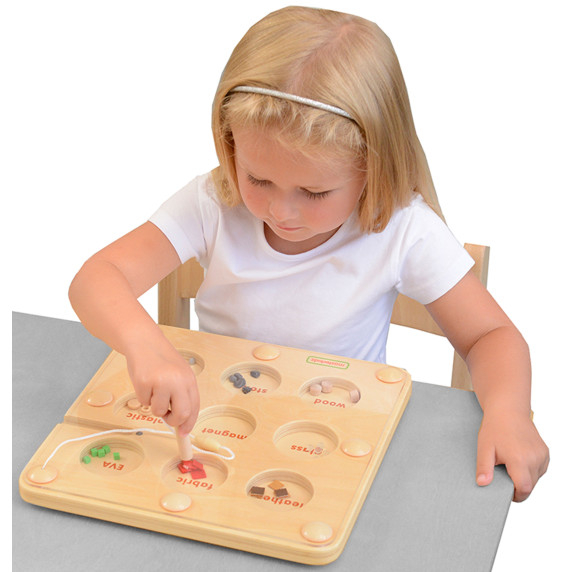 MASTERKIDZ What Will Attract Magnet Educational Game Montessori Board