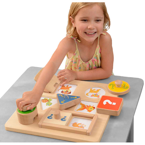 MASTERKIDZ Educational Board Memory Learning Montessori