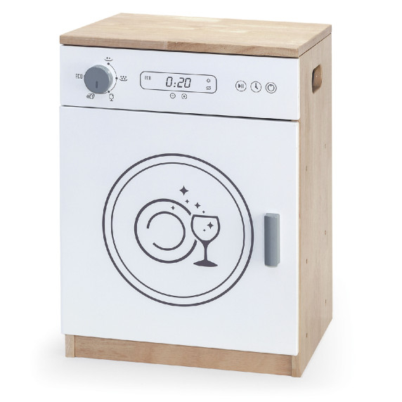 Wooden Dishwasher for Children Viga Toys Household Appliances