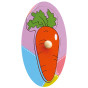 VIGA Wooden Puzzle Vegetables Surprise Puzzle