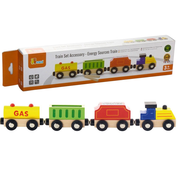 VIGA Train Accessories Set - Train