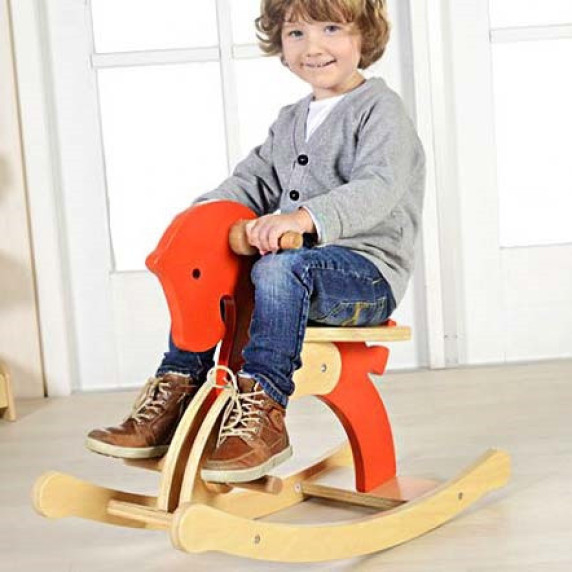 MASTERKIDZ Wooden Rocking Horse Rocker